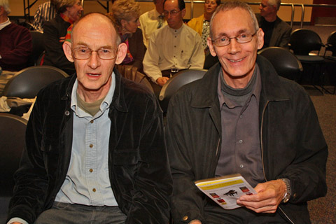 John and Steve at Simply Sondheim